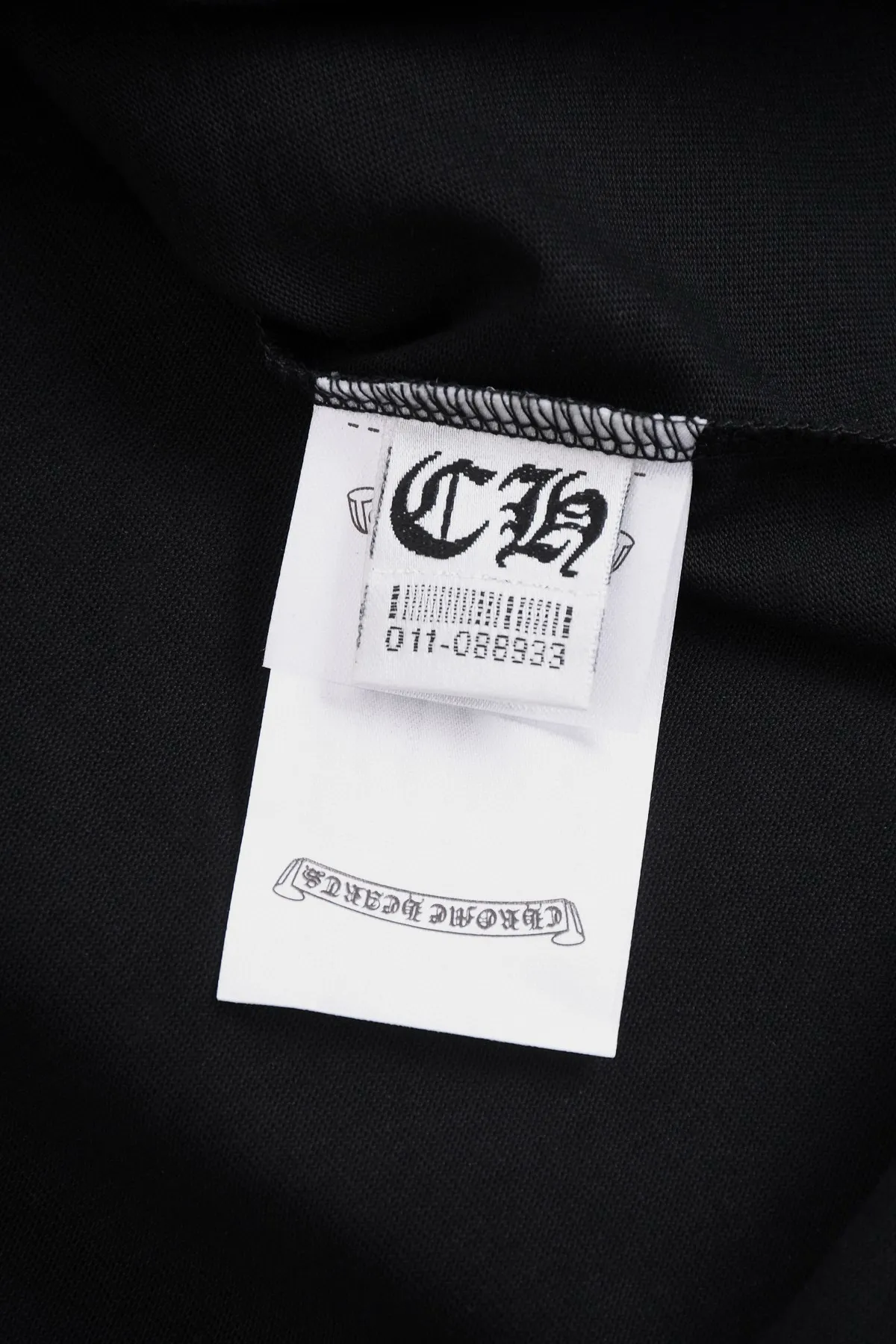 🅿️198 Chrome Hearts Select 280 grams of customized fabric [Top quality] Customized handmade hardware + concave and convex embossing + hot diamond embellishment process. Same style for men and women. Size: S M L XL XXL Color: black white